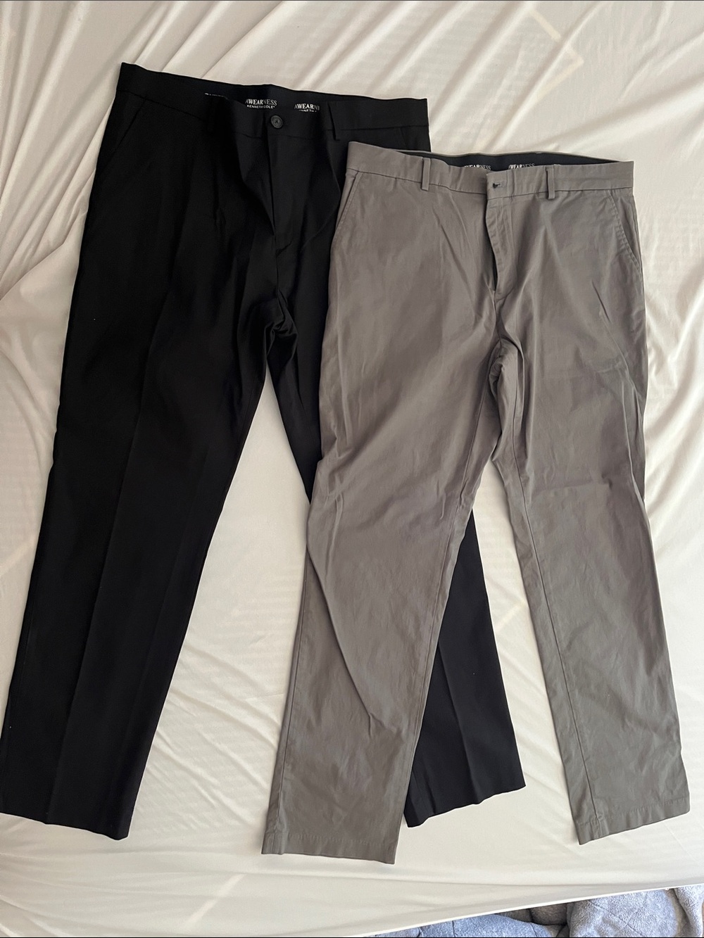 Kenneth Cole Men's Chinos - Black & Gray